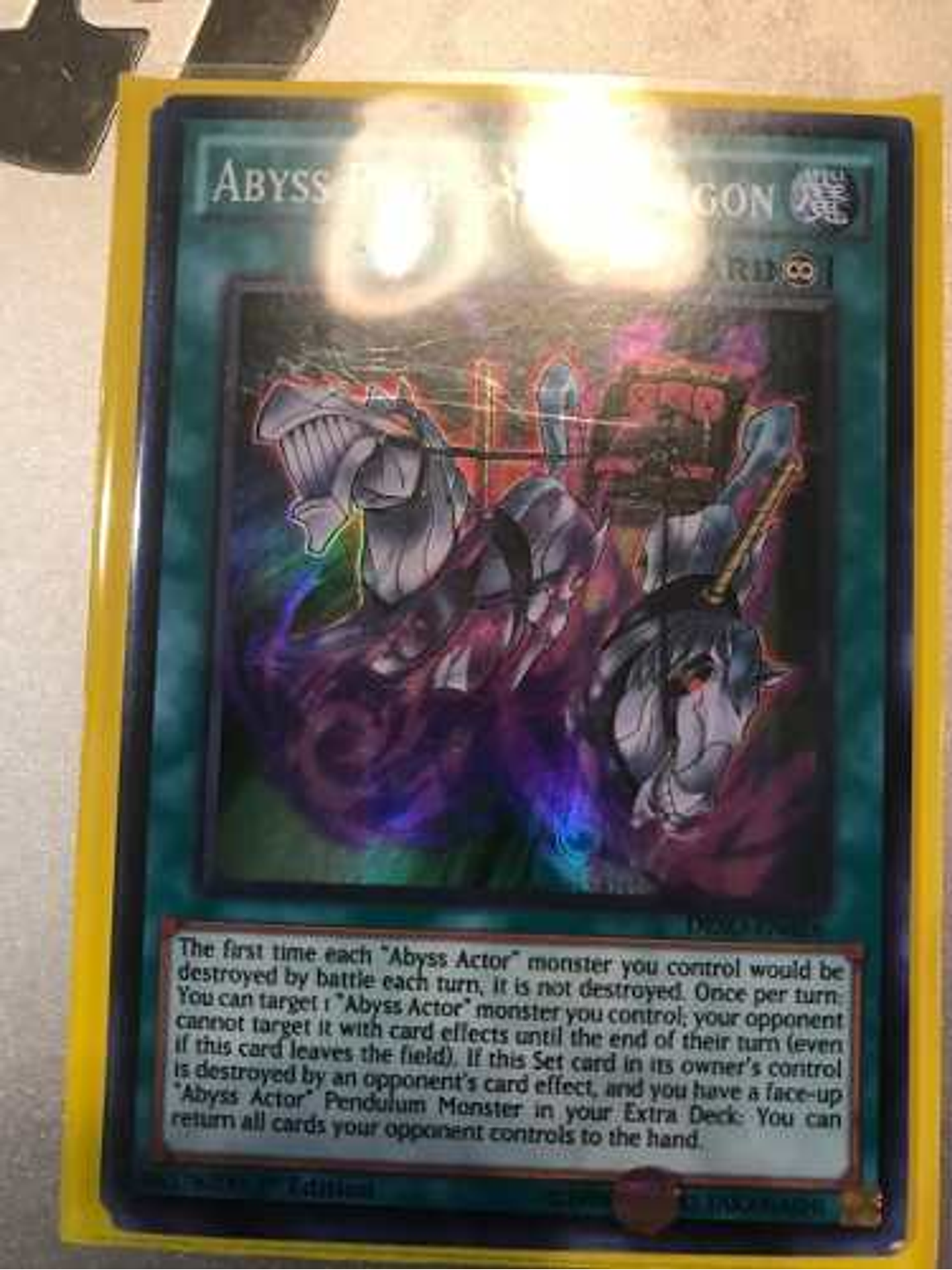 Abyss Prop - Wild Wagon - deso-en026 - Super Rare 1st Editio 1