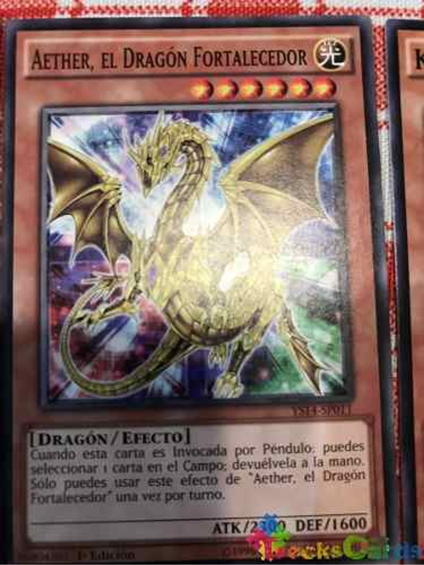 Aether, The Empowering Dragon - ys14-en011 - Common 1st Edit 1