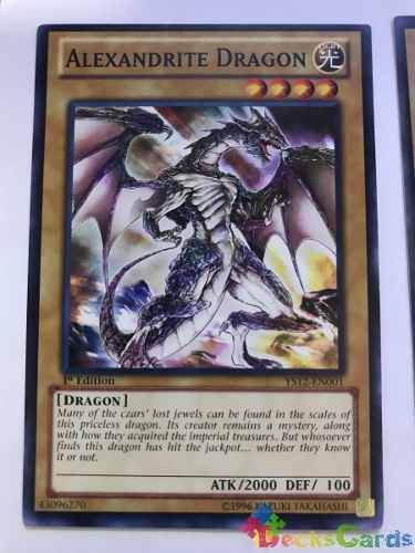 Alexandrite Dragon - ys12-en001 - Common 1st Edition