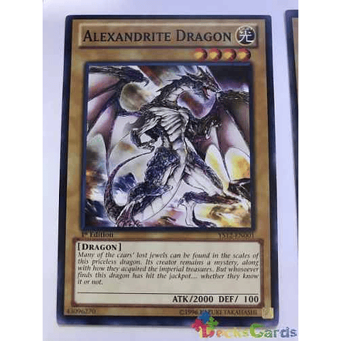 Alexandrite Dragon - ys12-en001 - Common 1st Edition