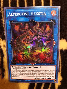 Altergeist Hexstia - Mp18-en200 - Super Rare 1st Edition