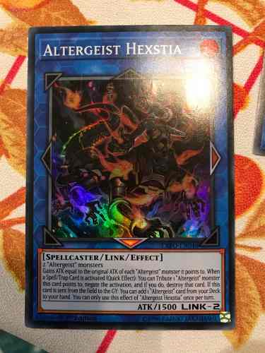 Altergeist Hexstia - exfo-en046 - Super Rare 1st Edition
