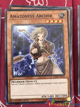 Amazoness Archer - ledu-en012 - Common 1st Edition