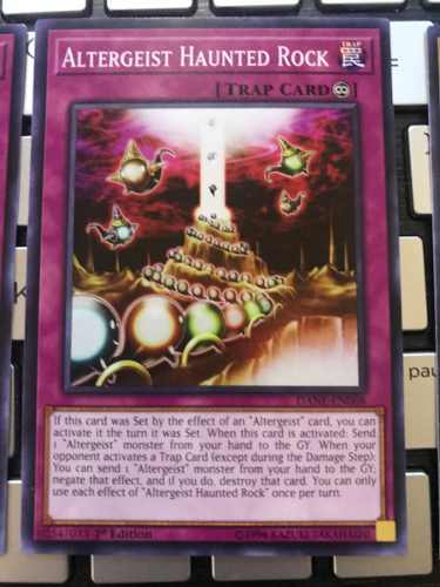 Altergeist Haunted Rock - dane-en068 - Common 1st Edition 2