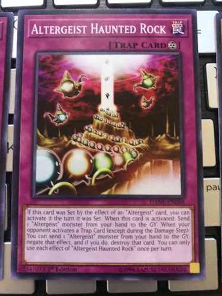 Altergeist Haunted Rock - dane-en068 - Common 1st Edition 2