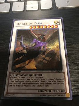 Angel Of Zera - jotl-en087 - Secret Rare 1st Edition