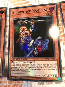 Apprentice Magician - sbad-en002 - Super Rare 1st Edition