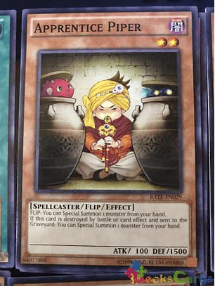 Apprentice Piper - rate-en029 - Common 1st Edition