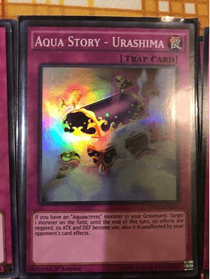 Aqua Story - Urashima - drl2-en045 - Super Rare 1st Edition