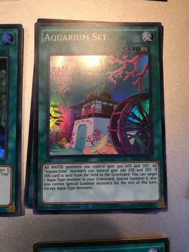 Aquarium Set - drl2-en043 - Super Rare 1st Edition