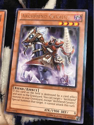 Archfiend Cavalry - jotl-en030 - Rare Unlimited