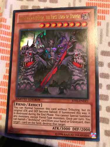 Archfiend Emperor, The First Lord Of Horror - jotl-ende1 - U