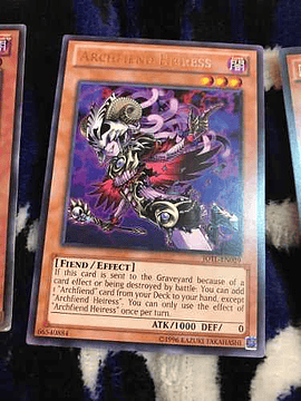 Archfiend Heiress - jotl-en029 - Rare Unlimited