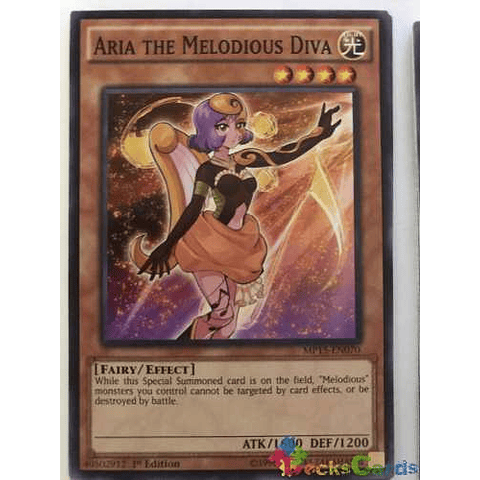 Aria The Melodious Diva - mp15-en070 - Common 1st Edition