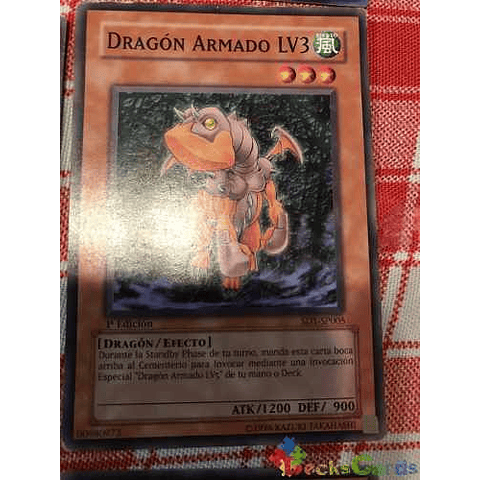 Armed Dragon Lv3 - sd1-en005 - Common 1st Edition