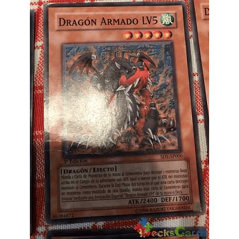Armed Dragon Lv5 - sd1-en006 - Common 1st Edition