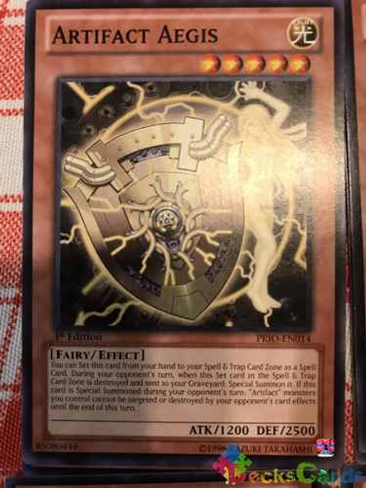 Artifact Aegis - prio-en014 - Common 1st Edition 1
