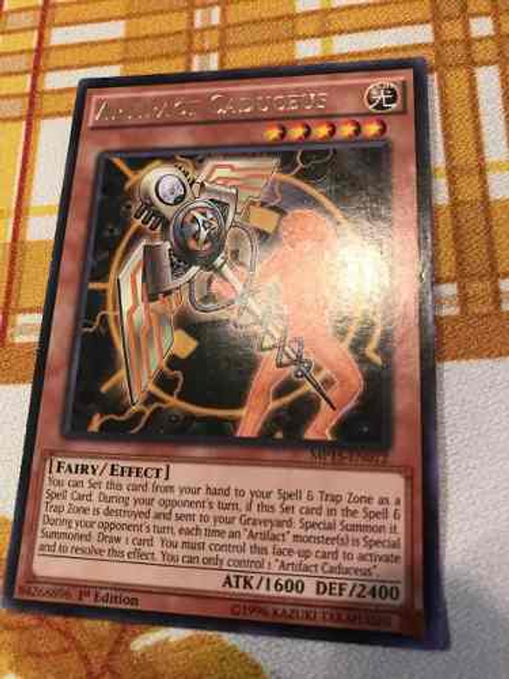 Artifact Caduceus - mp15-en012 - Rare 1st Edition 1