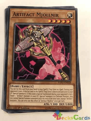 Artifact Mjollnir - exfo-en028 - Common 1st Edition
