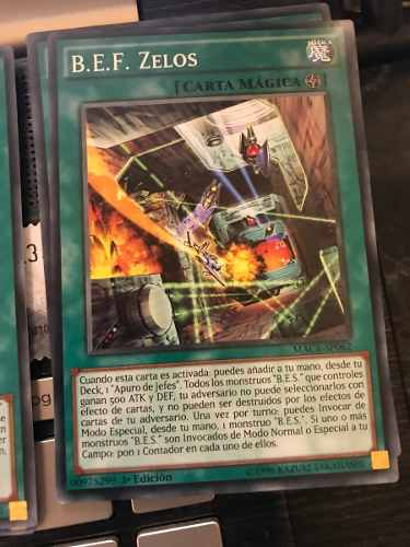 B.e.f. Zelos - macr-en062 - Common 1st Edition 1