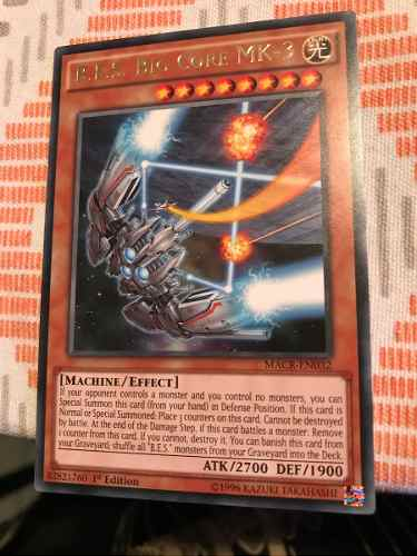 B.e.s. Big Core Mk-3 - macr-en032 - Rare 1st Edition 1