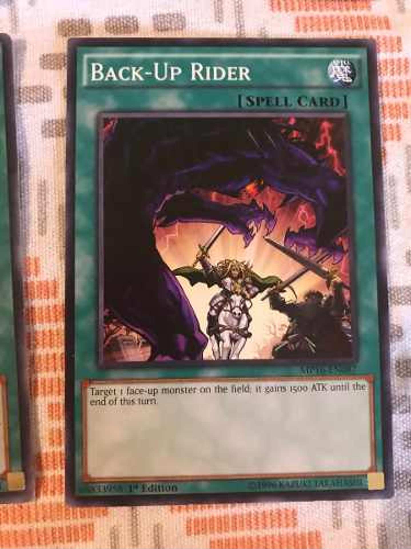 Back-up Rider - mp16-en087 - Common 1st Edition 1