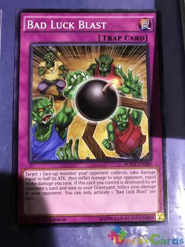 Bad Luck Blast - bosh-en080 - Common 1st Edition 1