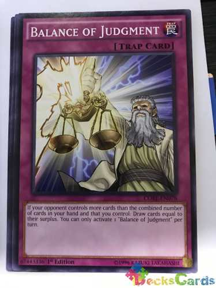 Balance Of Judgment - core-en078 - Common 1st Edition 1