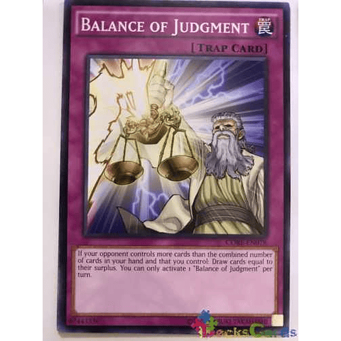 Balance Of Judgment - core-en078 - Common Unlimited