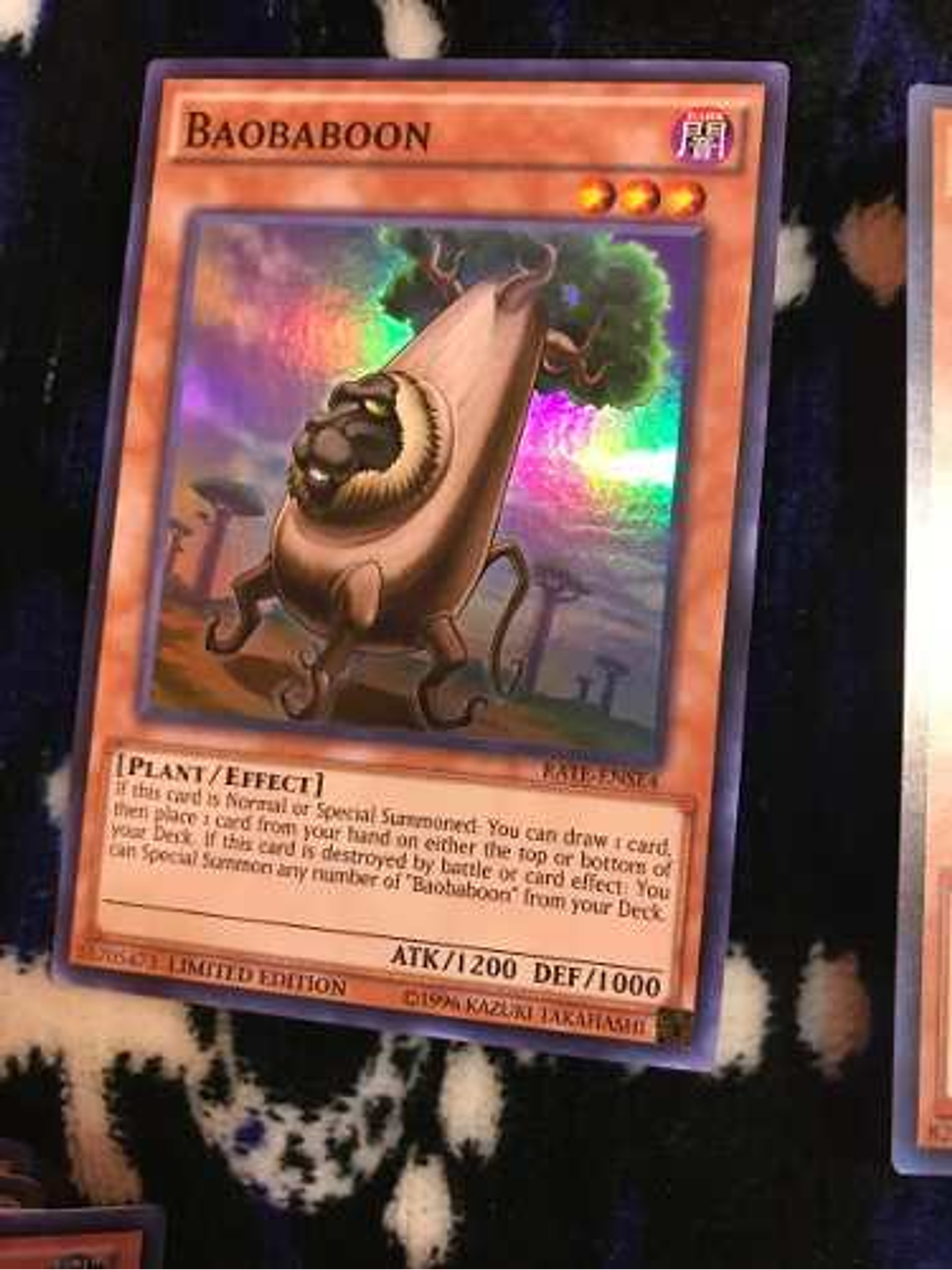 Baobaboon - rate-ense4 - Super Rare Limited Edition 1