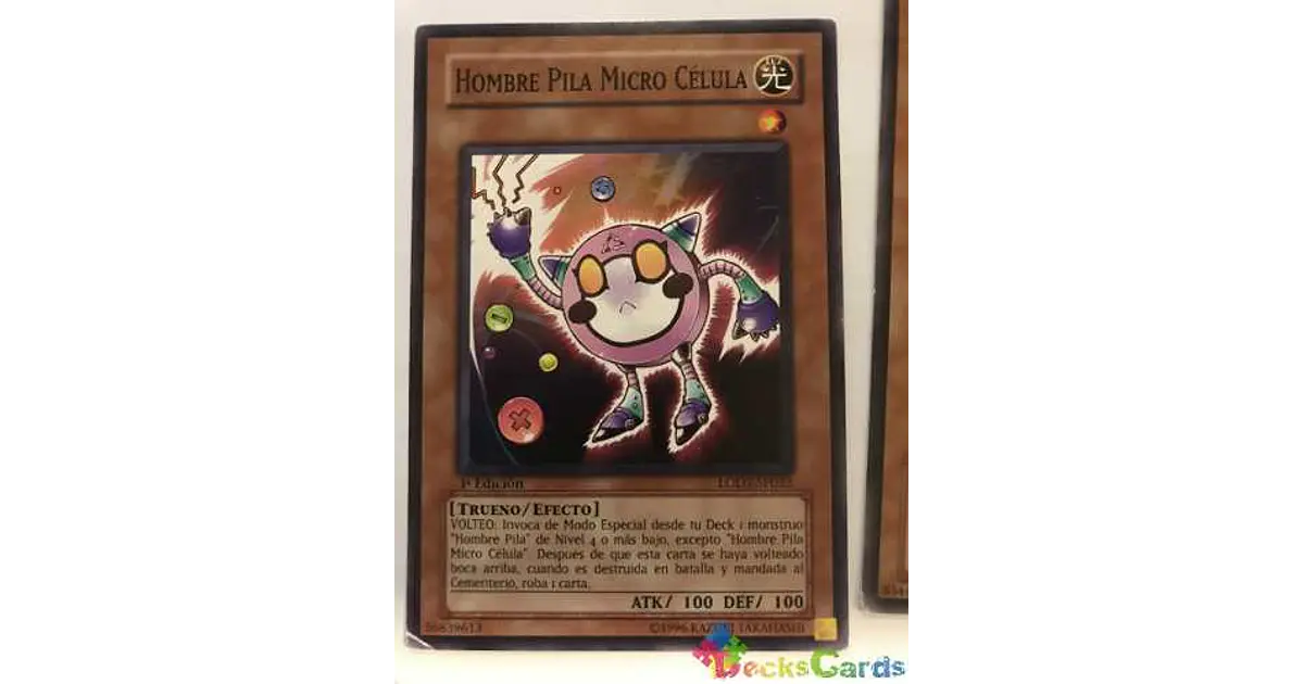 Batteryman Micro-Cell Yu-Gi-Oh! Card (LODT-EN032) - Light Of Destruction -  1st Edition Common Light Of Destruction Set