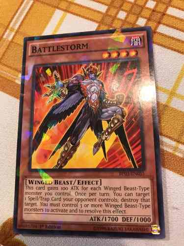 Battlestorm - bp03-en055 - Shatterfoil Rare 1st Edition