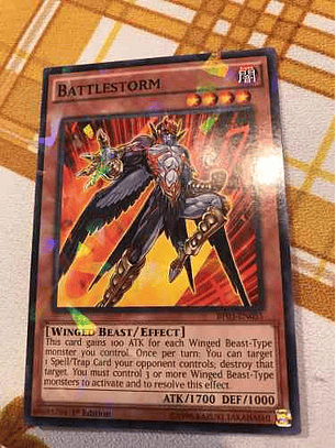 Battlestorm - bp03-en055 - Shatterfoil Rare 1st Edition