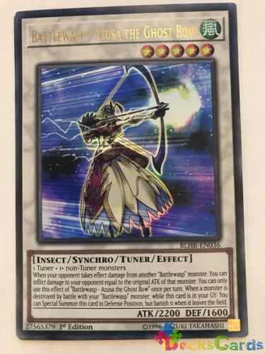 Battlewasp - Azusa The Ghost Bow - blhr-en036 - Ultra Rare 1st Edition