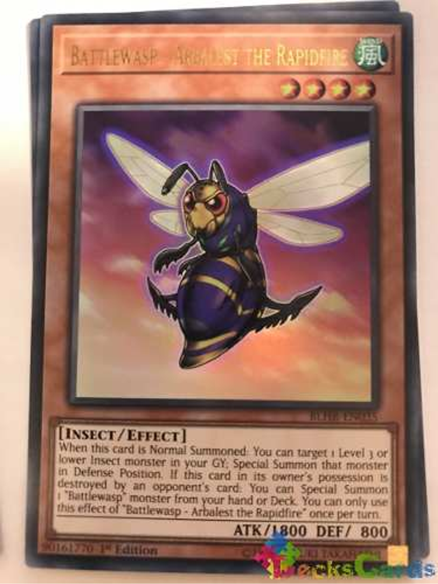 Battlewasp - Arbalest the Rapidfire - BLHR-EN035 - Ultra Rare 1st Edition 1