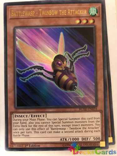 Battlewasp - Twinbow The Attacker - blhr-en034 - Ultra Rare