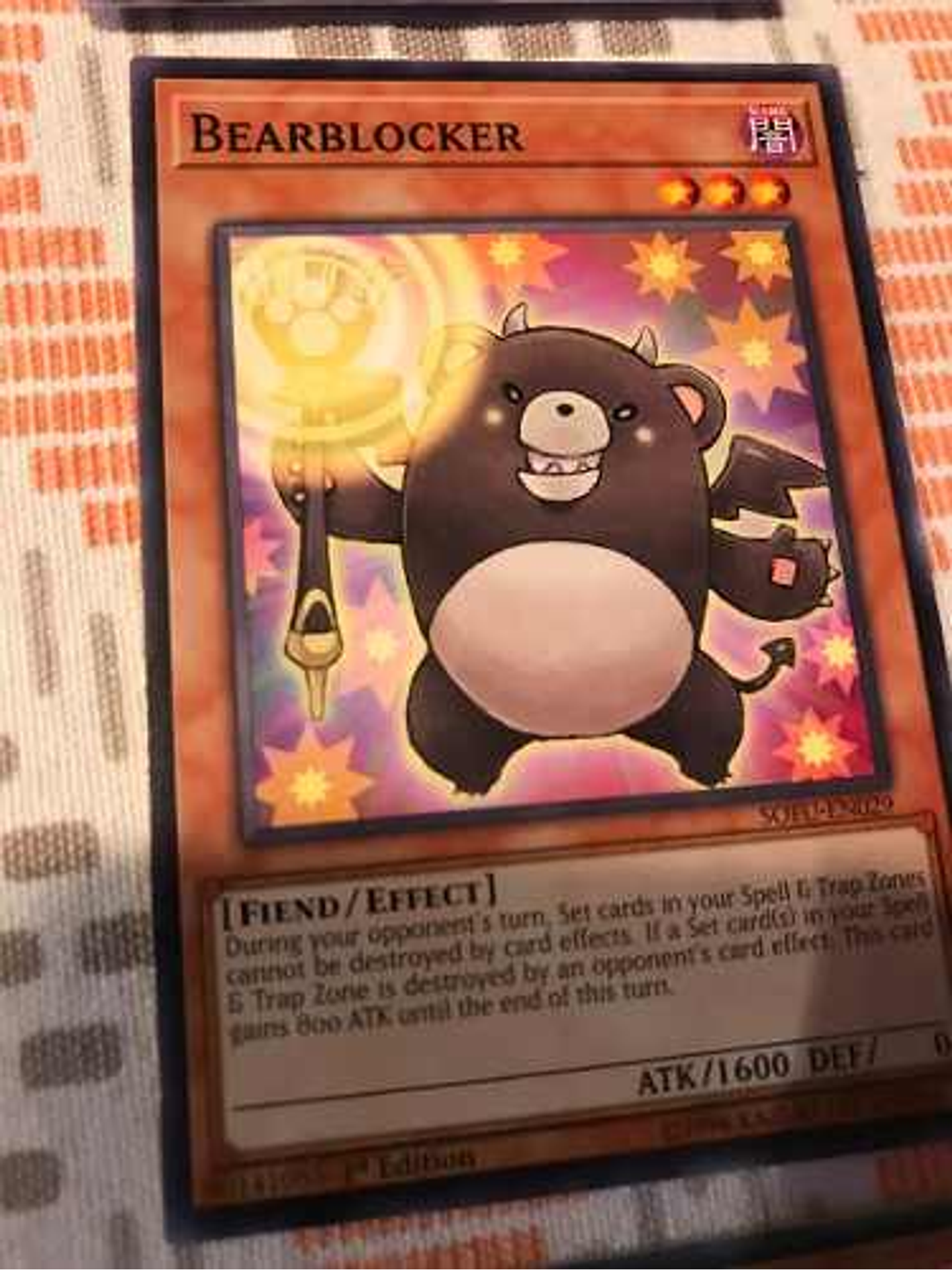 Bearblocker - sofu-en029 - Common 1st Edition 1