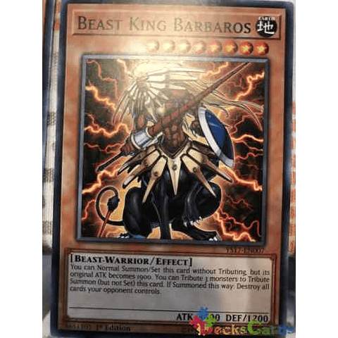 Beast King Barbaros - ys17-en007 - Common 1st Edition