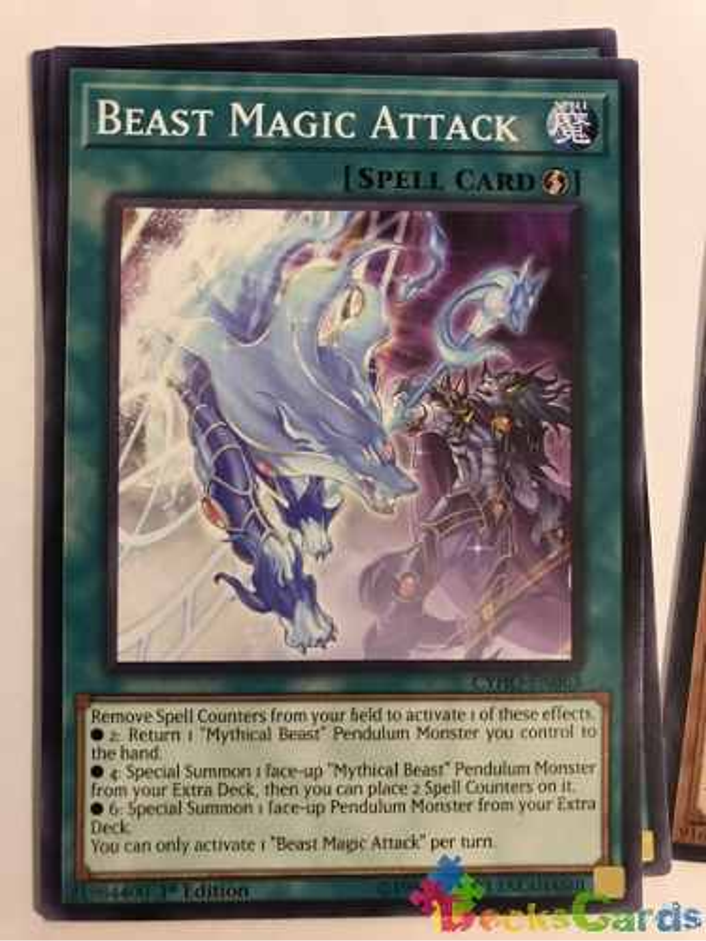 Beast Magic Attack - cyho-en063 - Common 1st Edition 1