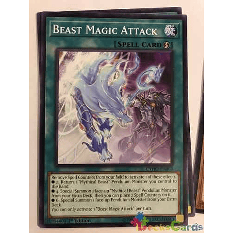 Beast Magic Attack - cyho-en063 - Common 1st Edition