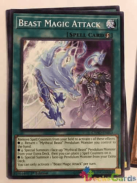 Beast Magic Attack - cyho-en063 - Common 1st Edition