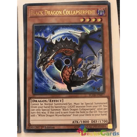 Black Dragon Collapserpent - blhr-en077 - Ultra Rare 1st Edition