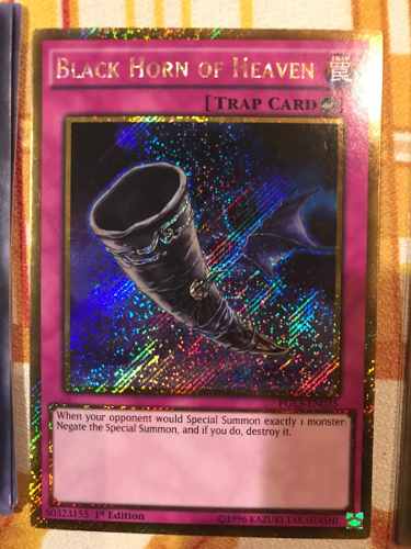 Black Horn of Heaven - PGL3-EN035 - Gold Secret Rare 1st Edition