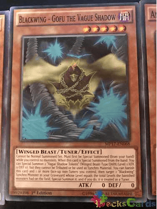 Blackwing - Gofu The Vague Shadow - MP17-EN068 - Common 1st Edition