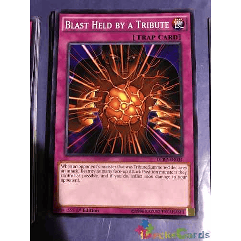 Blast Held By A Tribute - dprp-en034 - Common 1st Edition