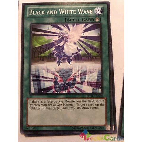 Black And White Wave - jotl-en068 - Common Unlimited