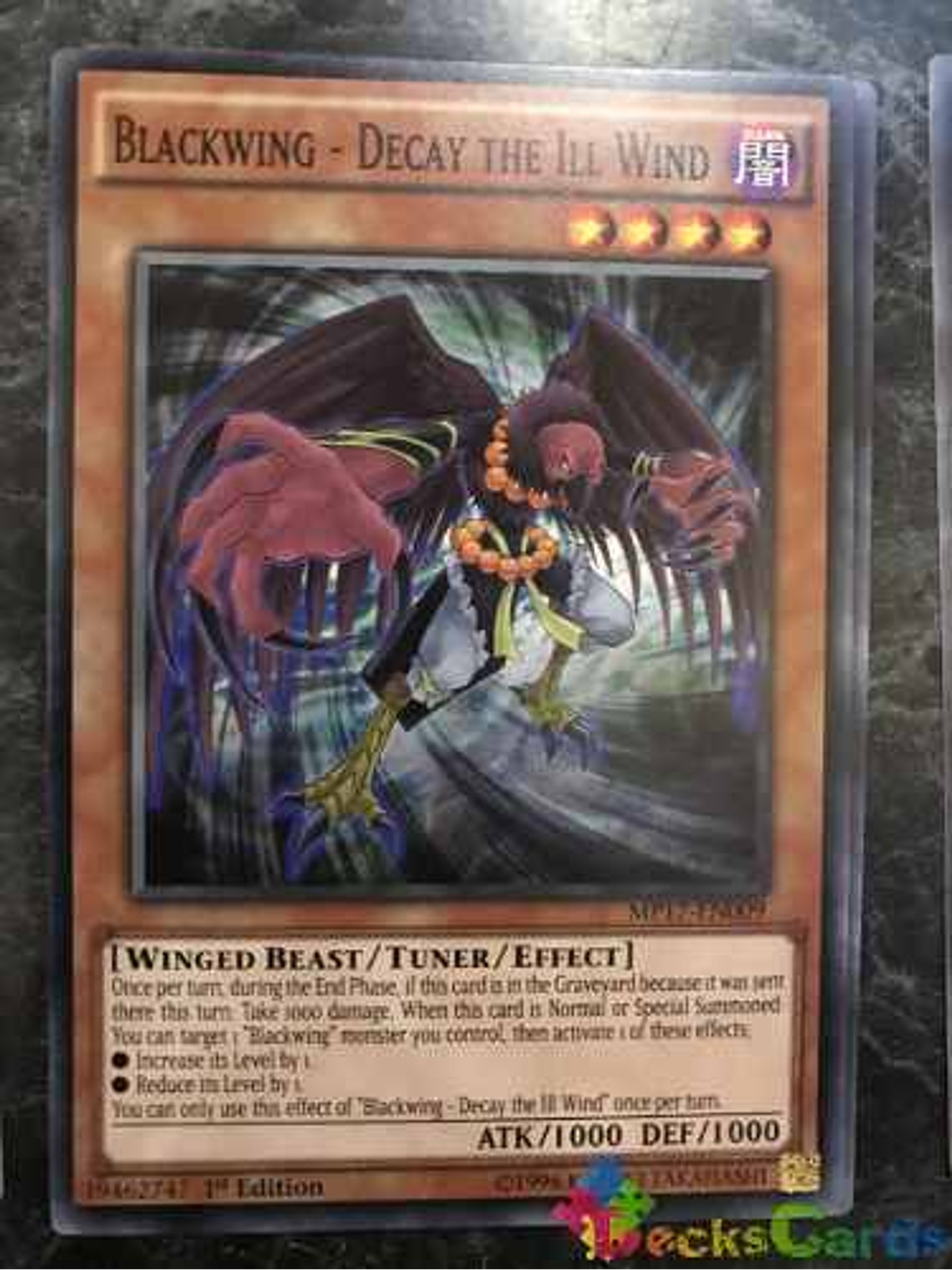 Blackwing - Decay The Ill Wind - mp17-en009 - Common 1st Edition 2