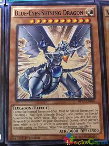 Blue-eyes Shining Dragon - dprp-en026 - Common 1st Edition