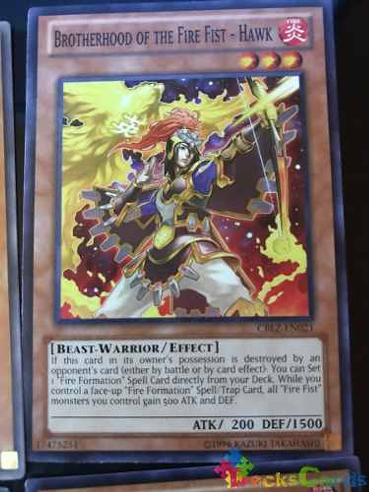 Brotherhood of the Fire Fist - Hawk - CBLZ-EN021 - Common Unlimited 1