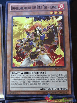 Brotherhood of the Fire Fist - Hawk - CBLZ-EN021 - Common Unlimited